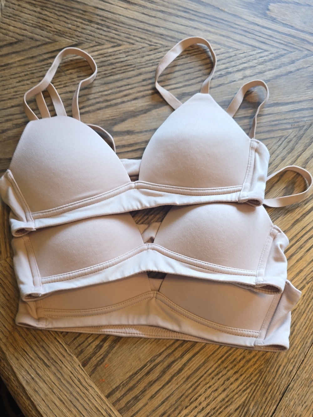 Comfort Stretch Kids Bra - Nude Beige